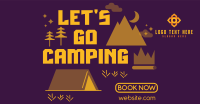 Camp Out Facebook Ad Design
