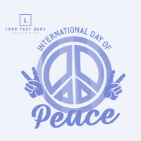 Peace Day Symbol Linkedin Post Image Preview