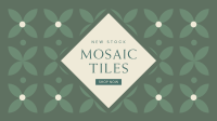 Mosaic Tiles Facebook Event Cover Design