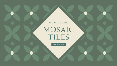 Mosaic Tiles Facebook event cover Image Preview