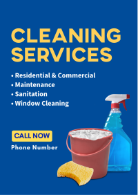 Home Cleaners Flyer Design