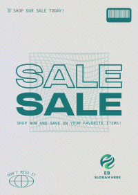 Grunge Street Sale Flyer Image Preview