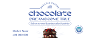 Chocolate Bread and Pastry Facebook cover Image Preview