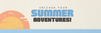 Minimalist Summer Adventure Twitter header (cover) Image Preview