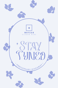 Floral Anniversary Giveaway Pinterest Pin Image Preview