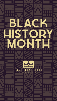 History Month Facebook story Image Preview