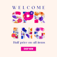 Modern Spring Sale Instagram Post Preview