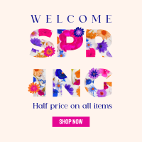 Modern Spring Sale Instagram post Image Preview