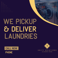 Laundry Delivery Instagram post Image Preview