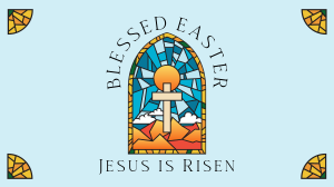 Easter Stained Glass Video Image Preview