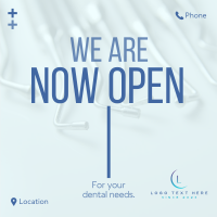 Dental Clinic Opening Instagram post Image Preview