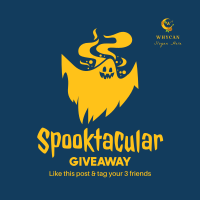 Spooktacular Giveaway Instagram post Image Preview