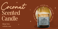 Coconut Scented Candle Twitter post Image Preview