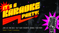 Sparkly Karaoke Party Animation Image Preview