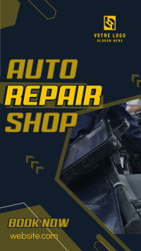 Auto Repair Shop Instagram Story Design