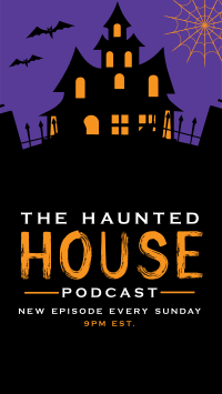 Haunted House Facebook Story Design