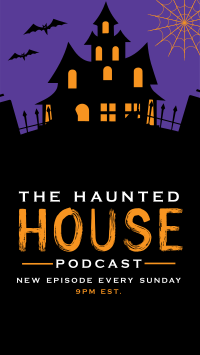 Haunted House Facebook story Image Preview
