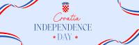 Croatia's Day To Be Free Twitter header (cover) Image Preview