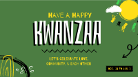 A Happy Kwanzaa Facebook Event Cover Image Preview