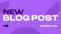 Bold Minimalist Blog Entry Animation Image Preview