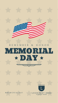 Remember & Honor Facebook story Image Preview