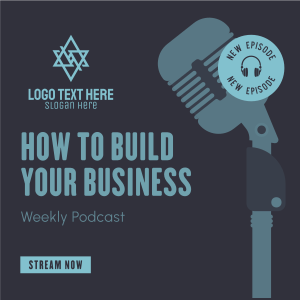 Building Business Podcast Instagram post
