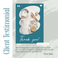 Beauty Spa Testimonial Instagram post Image Preview
