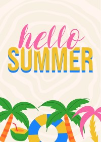 Hello Summer! Flyer Image Preview