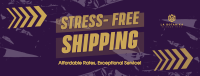 Shipping Delivery Service Facebook cover Image Preview