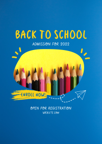 Back To School Flyer Image Preview