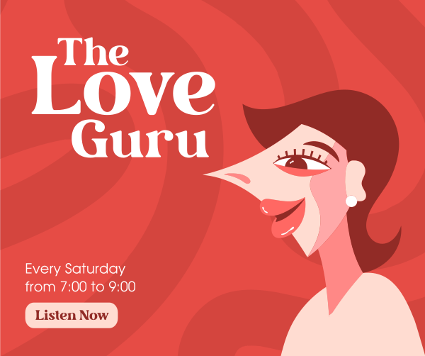 The Love Guru Facebook Post Design Image Preview