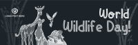 World Wildlife Conservation Twitter Header Design