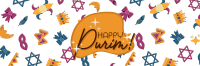 Purim Doodles Twitter header (cover) Image Preview