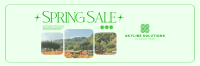 Spring Time Sale Twitter Header Image Preview