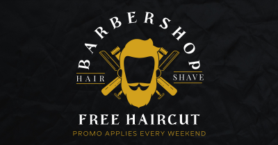 Haircut Promo Facebook ad Image Preview