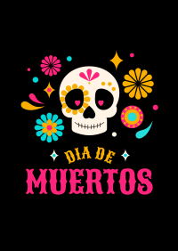 Dia De Muertos Poster Image Preview