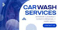 Minimal Car Wash Service Facebook Ad Design