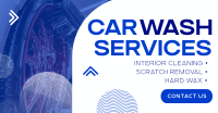 Minimal Car Wash Service Facebook ad Image Preview