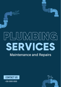 Plumbing Expert Services Poster Image Preview