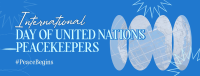 UN Peacekeepers Day Facebook cover Image Preview