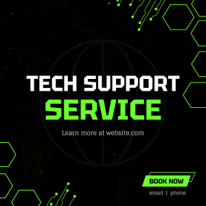 Tech Support Instagram post Image Preview