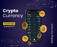 Cryptocurrency Investment Facebook Post Design