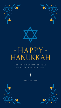 Hanukkah Festival Facebook story Image Preview