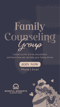 Family Counseling Group Facebook story Image Preview