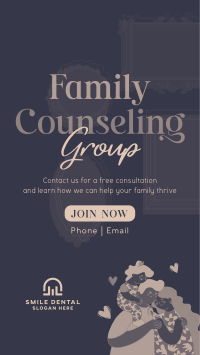 Family Counseling Group Facebook story Image Preview