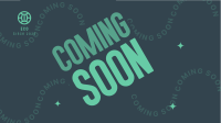 Playful Coming Soon Facebook Event Cover Design