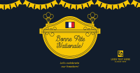 Bastille Day Badge Facebook ad Image Preview