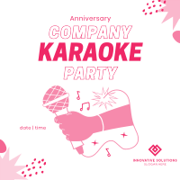 Company Karaoke Instagram post Image Preview