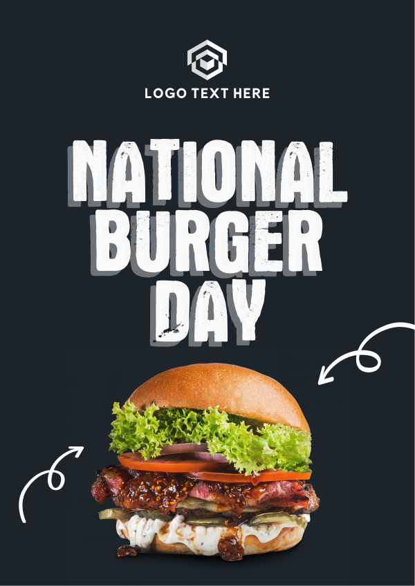 Get Yourself A Burger! Flyer Design Image Preview