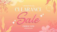 Floral Season Sale Facebook event cover Image Preview